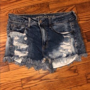 AE Hi-rise shortie size 8